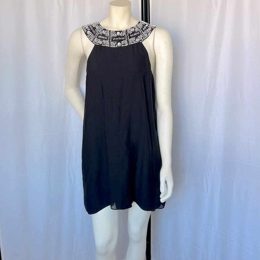 Alice + Olivia Jeweled Swing Dress